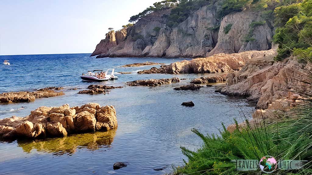 Piscinas naturales Cala d' Aigua Xelida Costa Brava