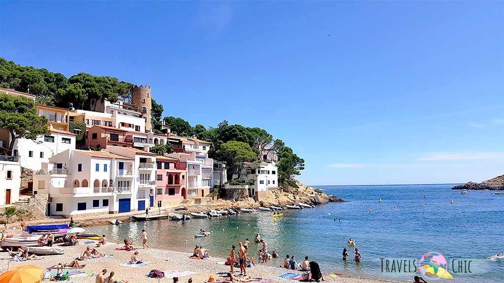 Antiguas casas de pescadores Sa Tuna Costa Brava