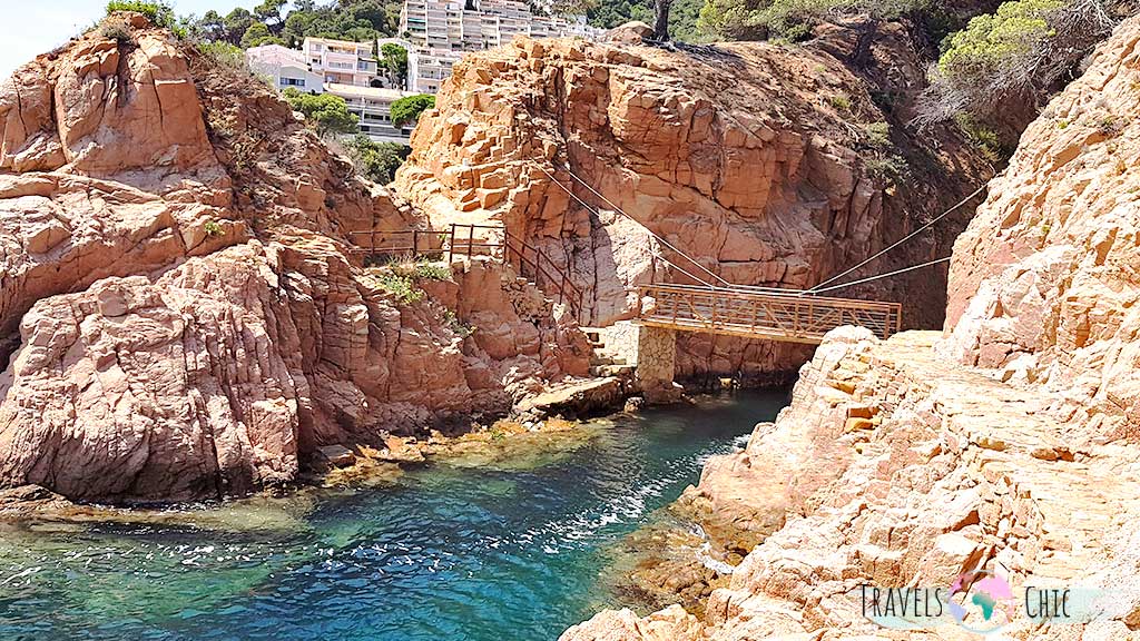Camino ronda Cala Salionç Costa Brava