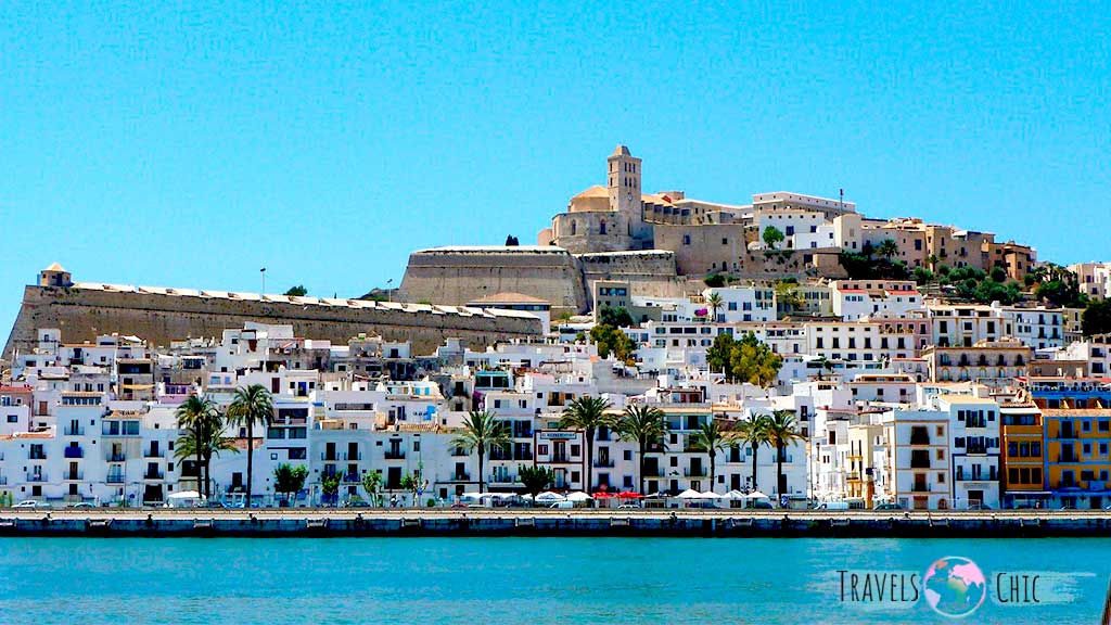 Casco histórico Ibiza conocido como Dalt Vila