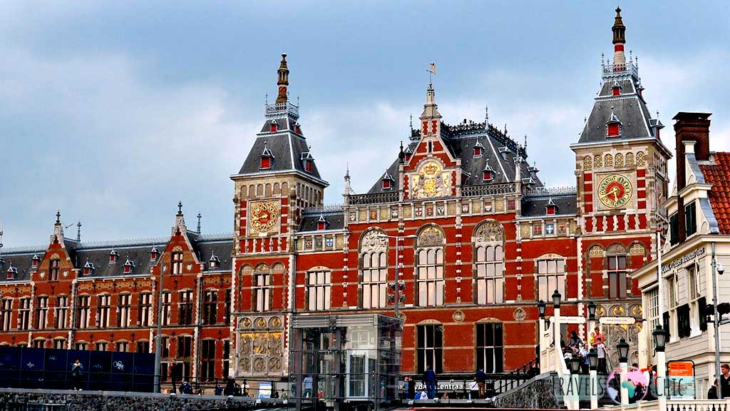 Estación Central de trenes Amsterdam