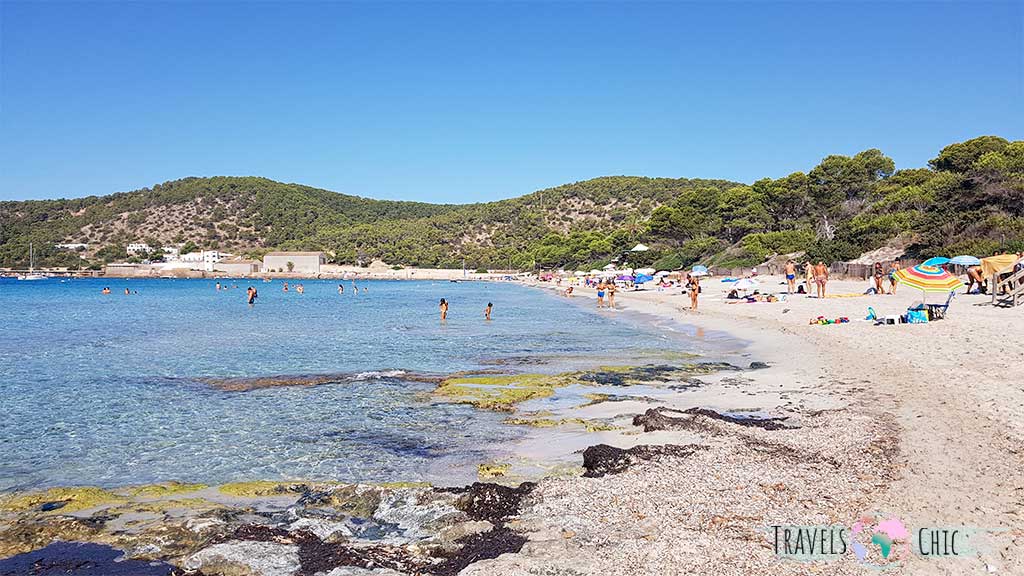 PLaya de Ses Salines, una de las mejores playas de Ibiza