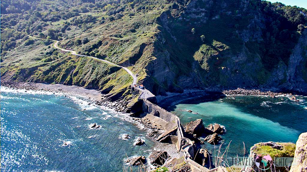 Vistas desde la Ermita de San Juan de Gaxtelugatxe