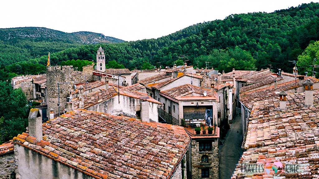 pueblo medieval sant llorenç de la muga