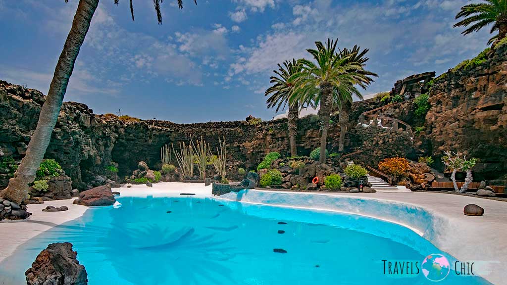 Los Jameos del agua de Lanzarote