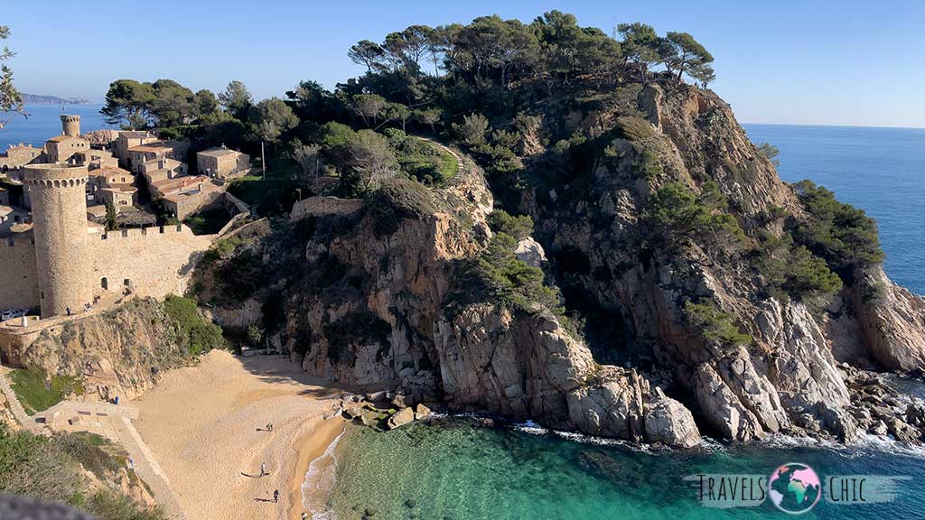 Mirador d'es Codolar en Tossa de Mar