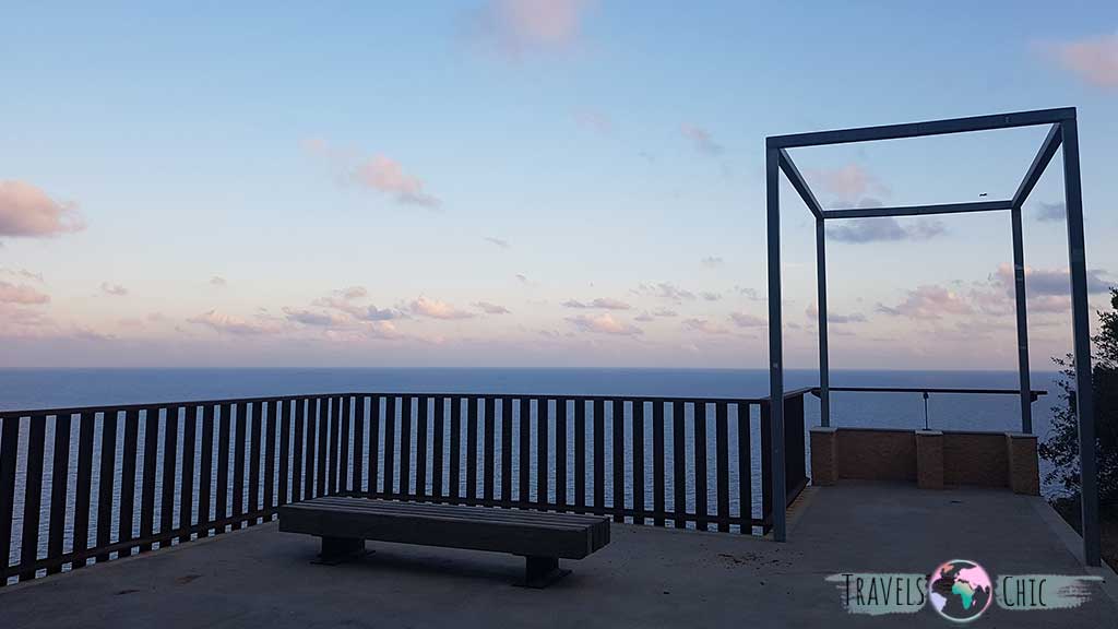 Mirador de Tossa de Mar con preciosas vistas a la puesta de sol