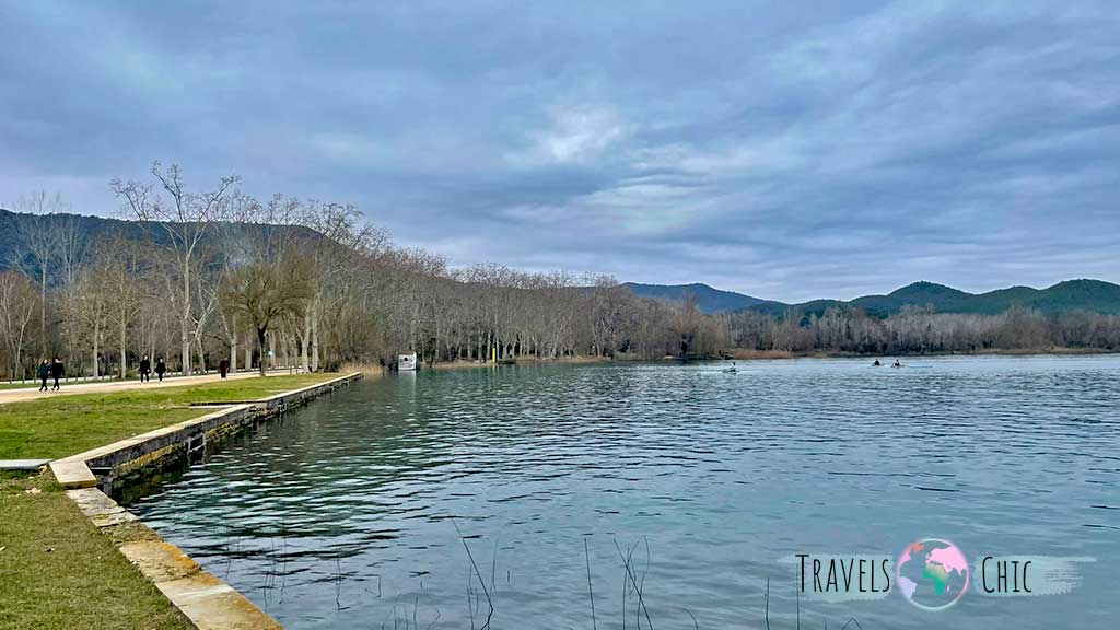 Actividades acuáticas en el Lago de Bañolas