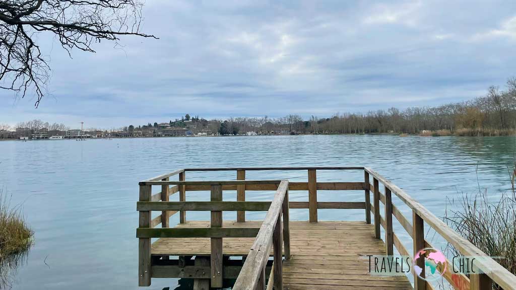 Miradores en el lago de Bañolas