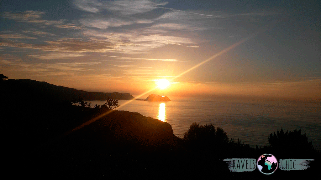 Atardecer que ver en Getaria