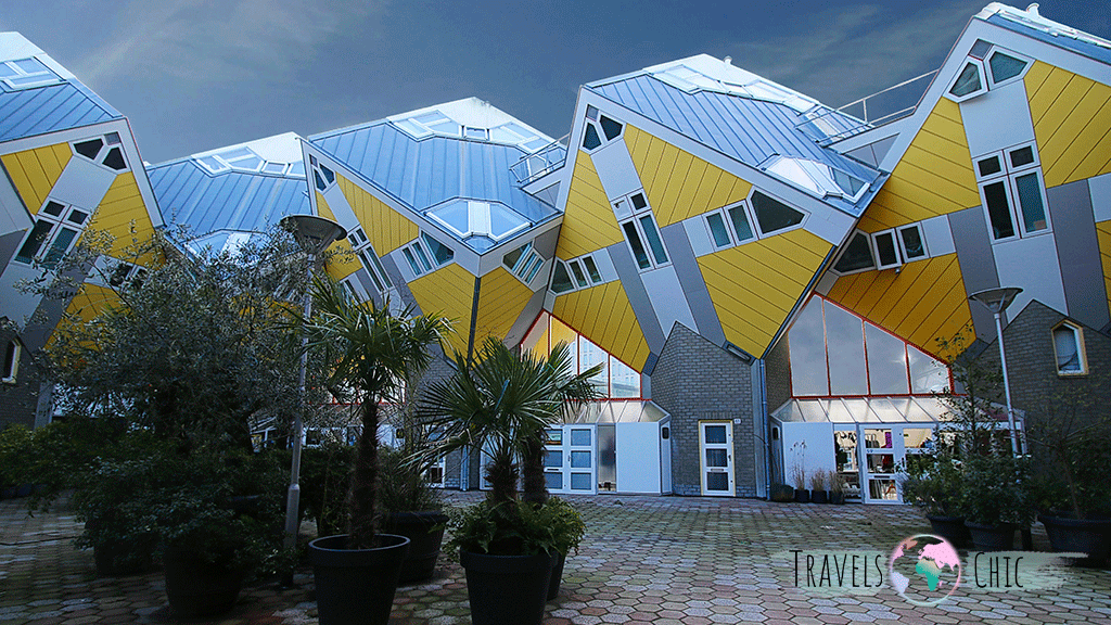 Cube Houses in Rotterdam, unique architecture to visit