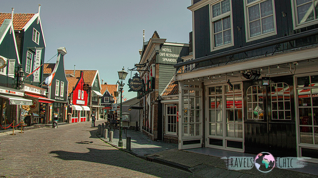 Volendam fishing village, traditional Holland