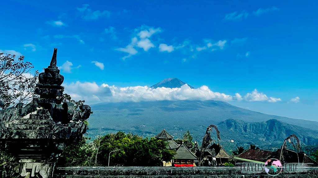 Monte Batur de Bali en enero