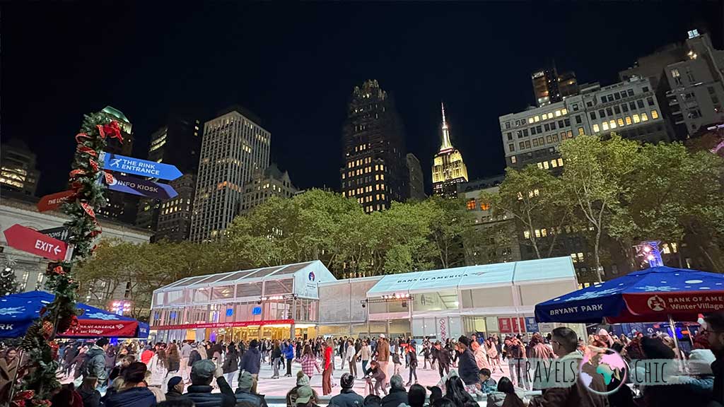 Bryant Park en Navidad