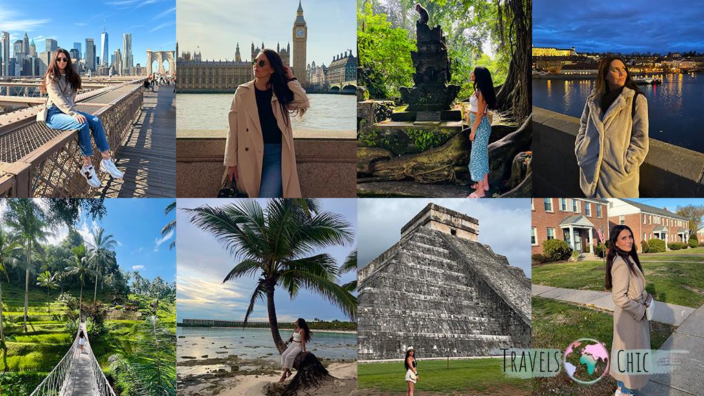 Cristina explorando EEUU, Nueva York, Bali, México, Praga y Londres – comunidad viajera de Travels Chic para quienes viajan solos o en grupo 