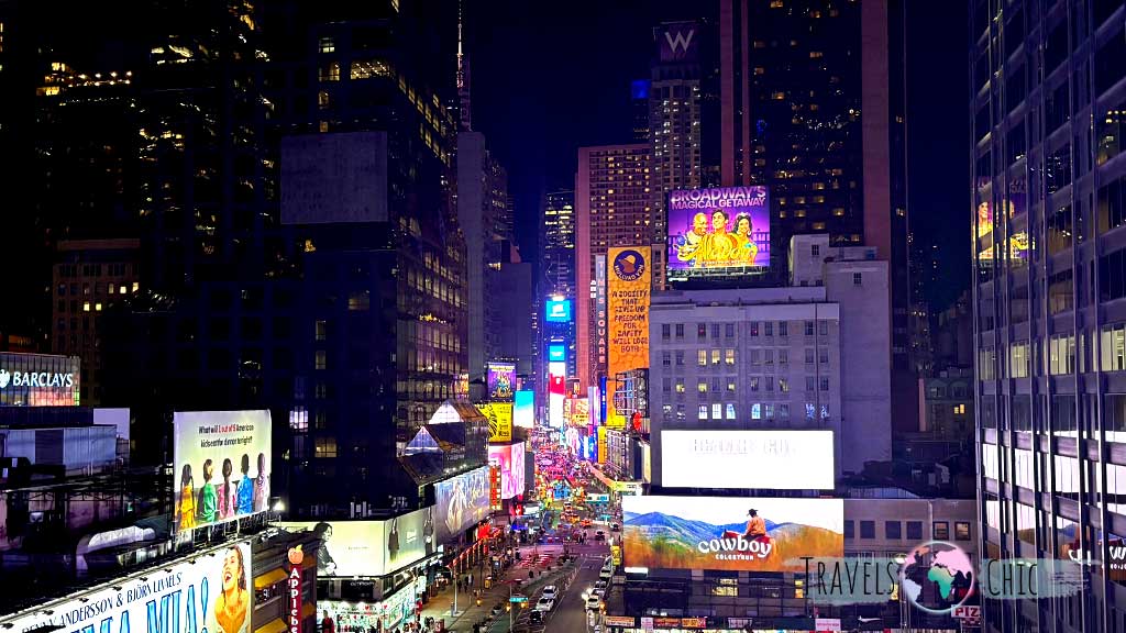 Broadway junto a Times Square