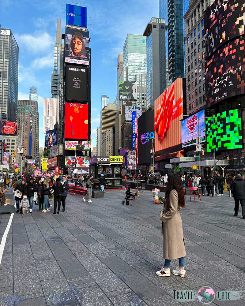 Yo en Times Square