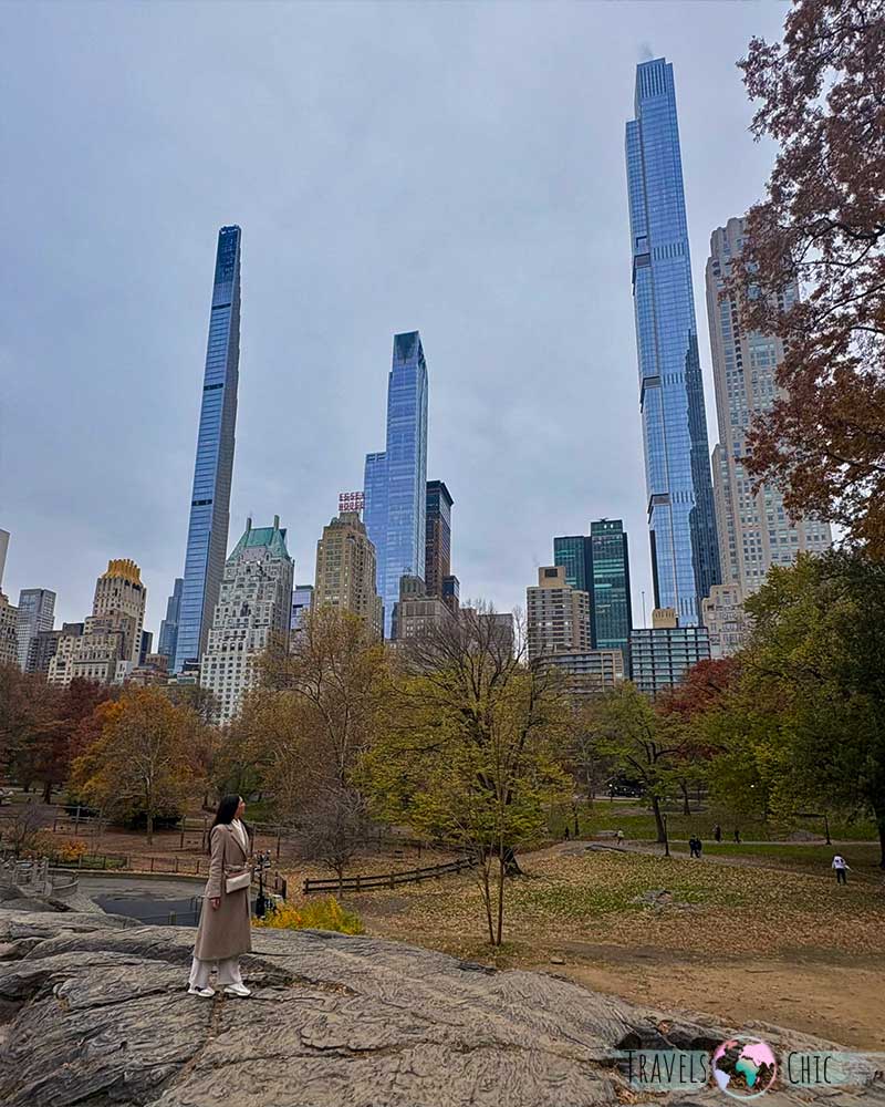 Umpire Rock en Central Park Nueva York