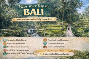 How to plan a trip to Bali