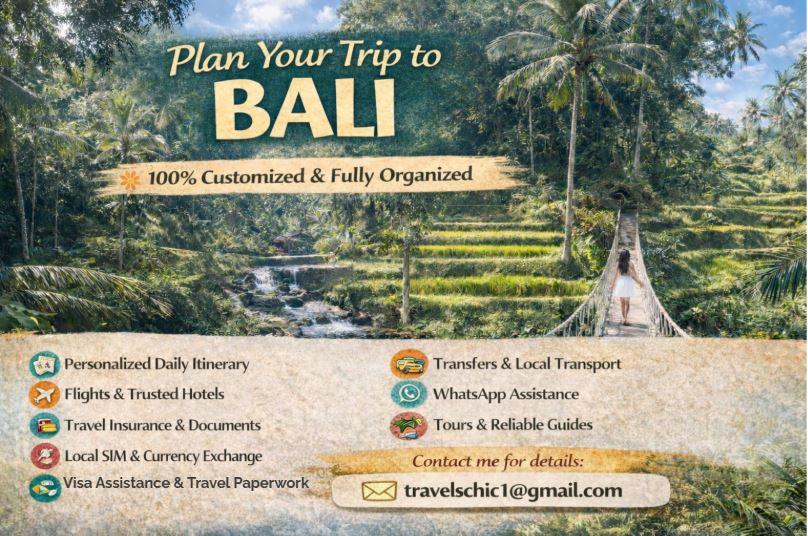 How to plan a trip to Bali