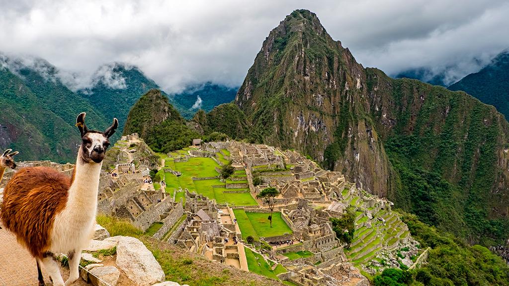 Machu Picchu en Perú