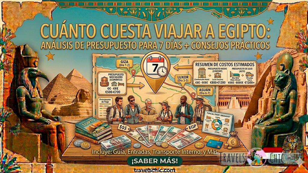 Cuánto cuesta viajar a Egipto 7 días