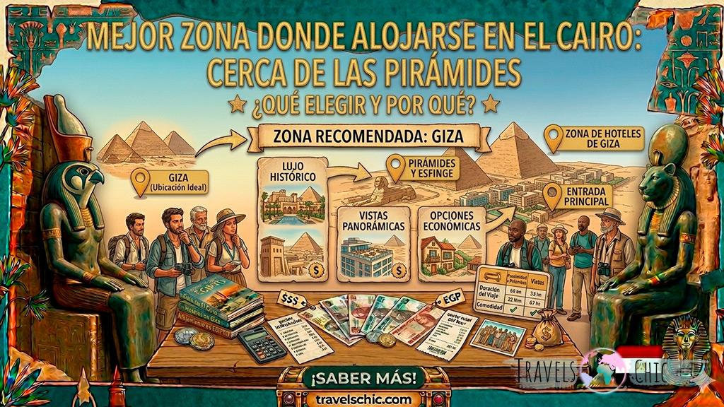 Mejor zona dónde alojarse en El Cairo
