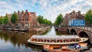 Crucero por los canales de Ámsterdam