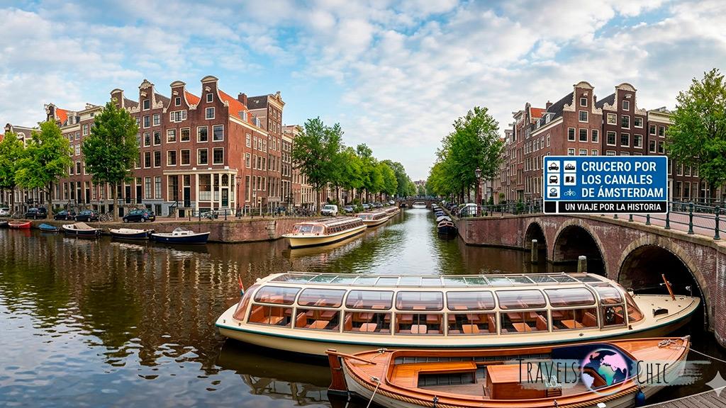 Crucero por los canales de Ámsterdam