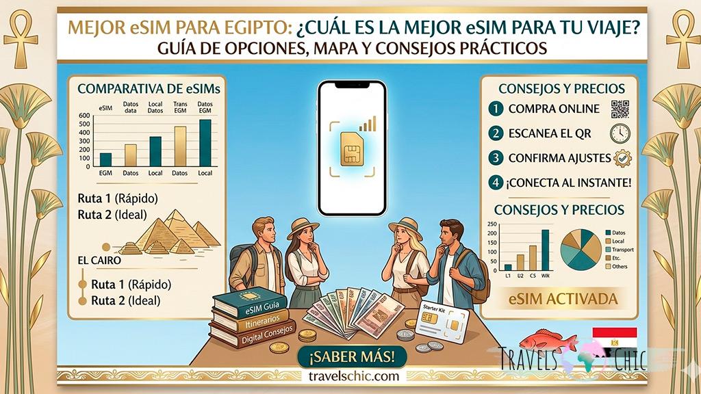 Mejor Esim para Egipto