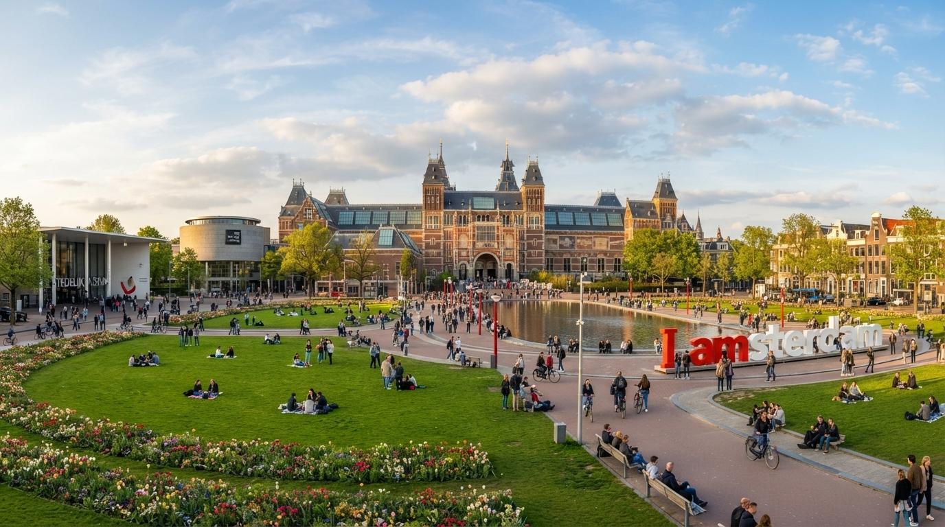 Museumplein Ámsterdam